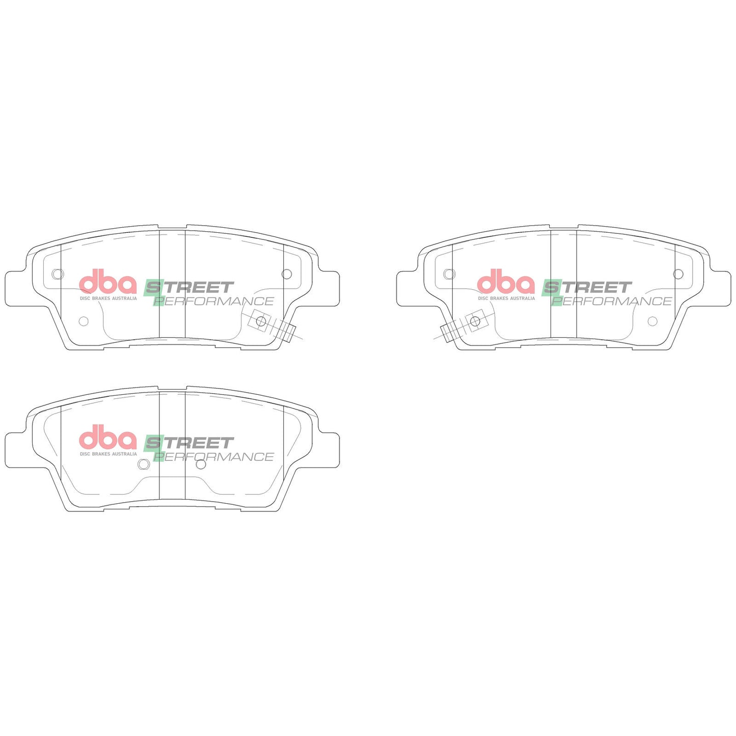 DBA SP Performance Brake Pad Set DB15022SP
