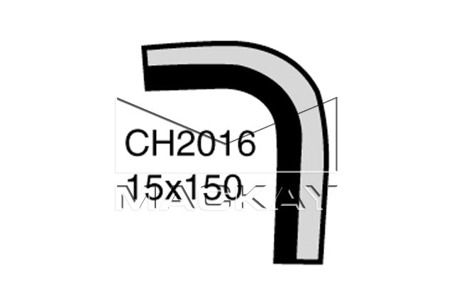 Mackay Heater Hose CH2016