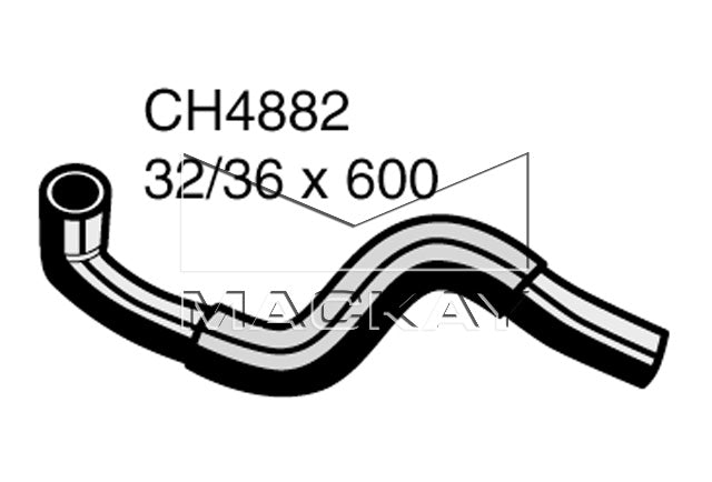 Mackay Bottom Radiator Hose CH4882