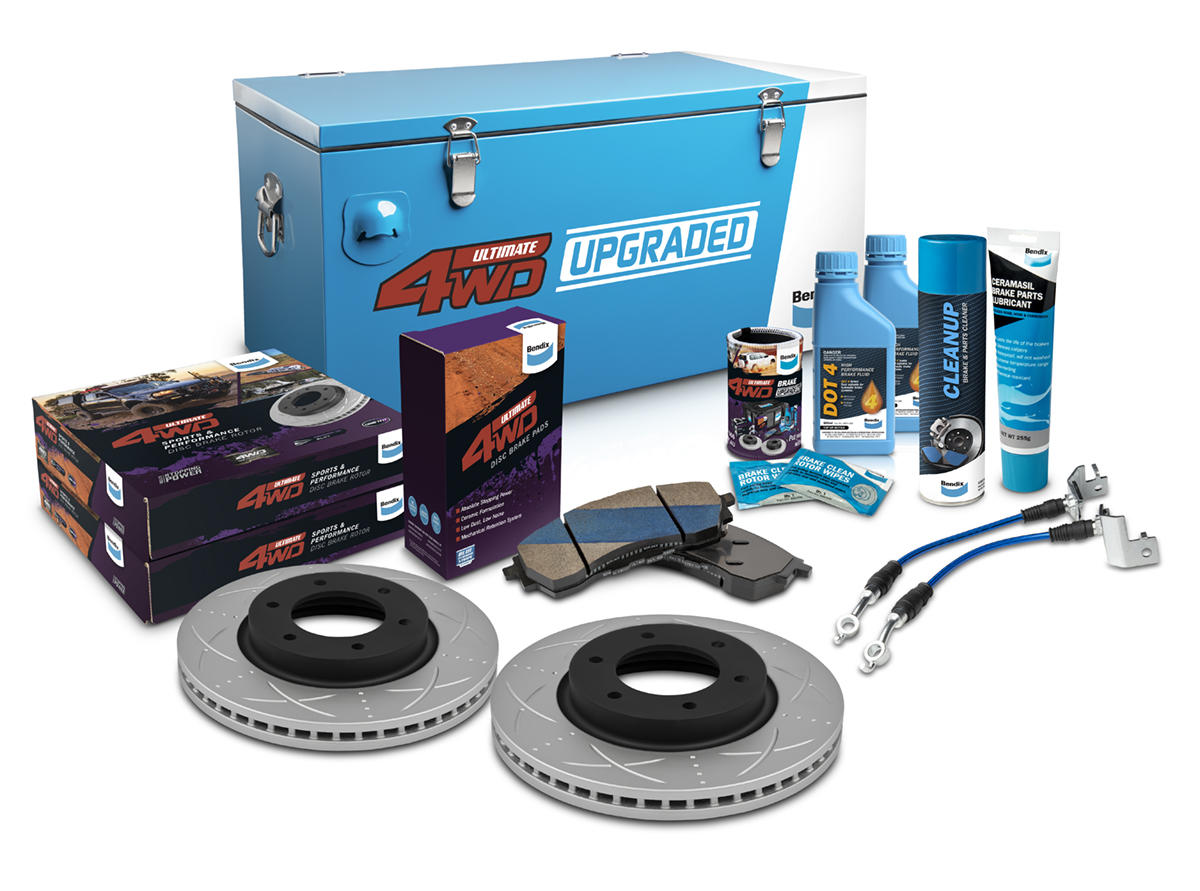Bendix Ultimate 4x4 Brake Upgrade Kit U4WD-BUK77