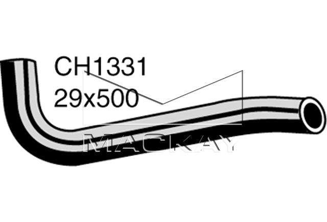 Mackay Bottom Radiator Hose CH1331