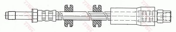 TRW Brake Hose PHB446
