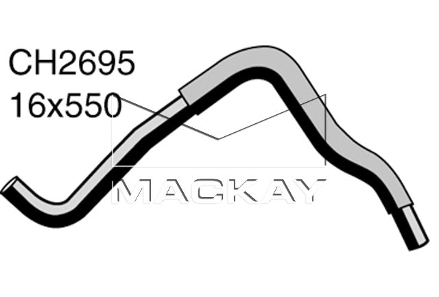 Mackay Heater Hose CH2695
