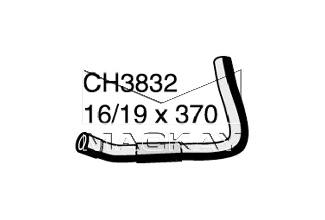 Mackay Heater Hose CH3832