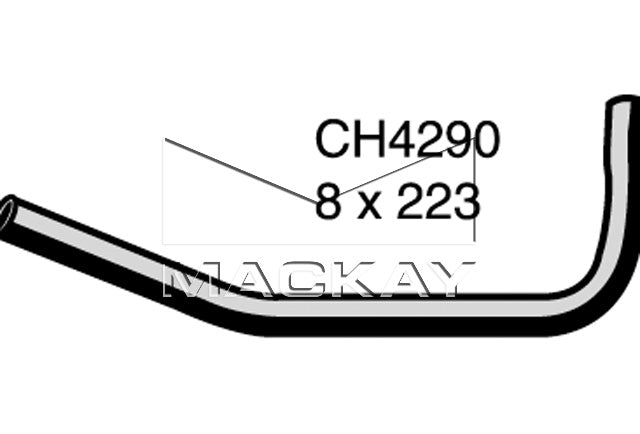 Mackay Bypass Heater Hose CH4290