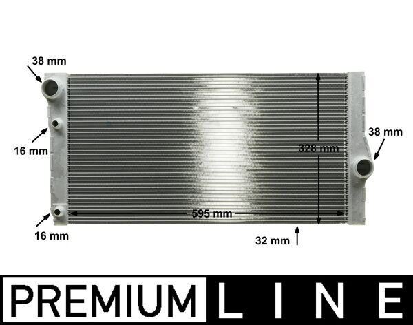 MAHLE Radiator CR 1147 000P