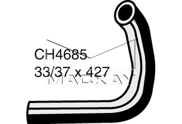 Mackay Bottom Radiator Hose CH4685
