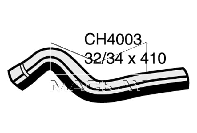 Mackay Top Radiator Hose CH4003
