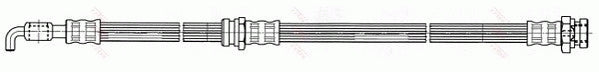TRW Brake Hose PHD746