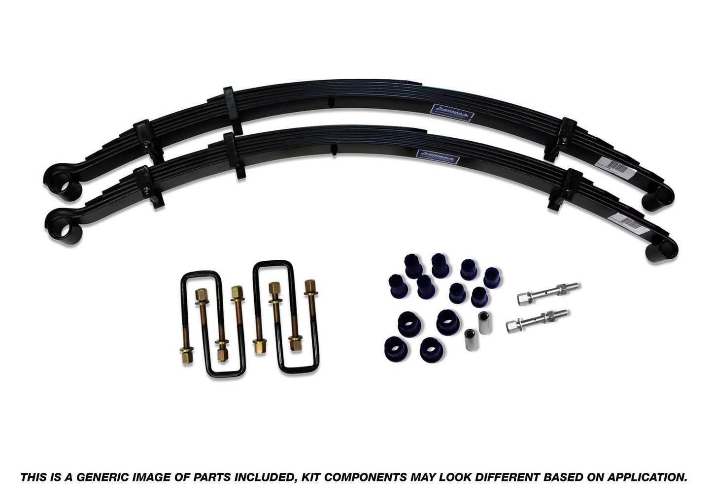 Formula 4x4 Rear Leaf Spring Kit - approx. 30mm lift at 0-300kg load to suit Holden Rodeo 1981-1988