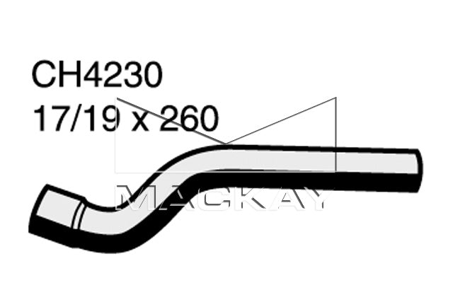 Mackay Bypass Heater Hose CH4230