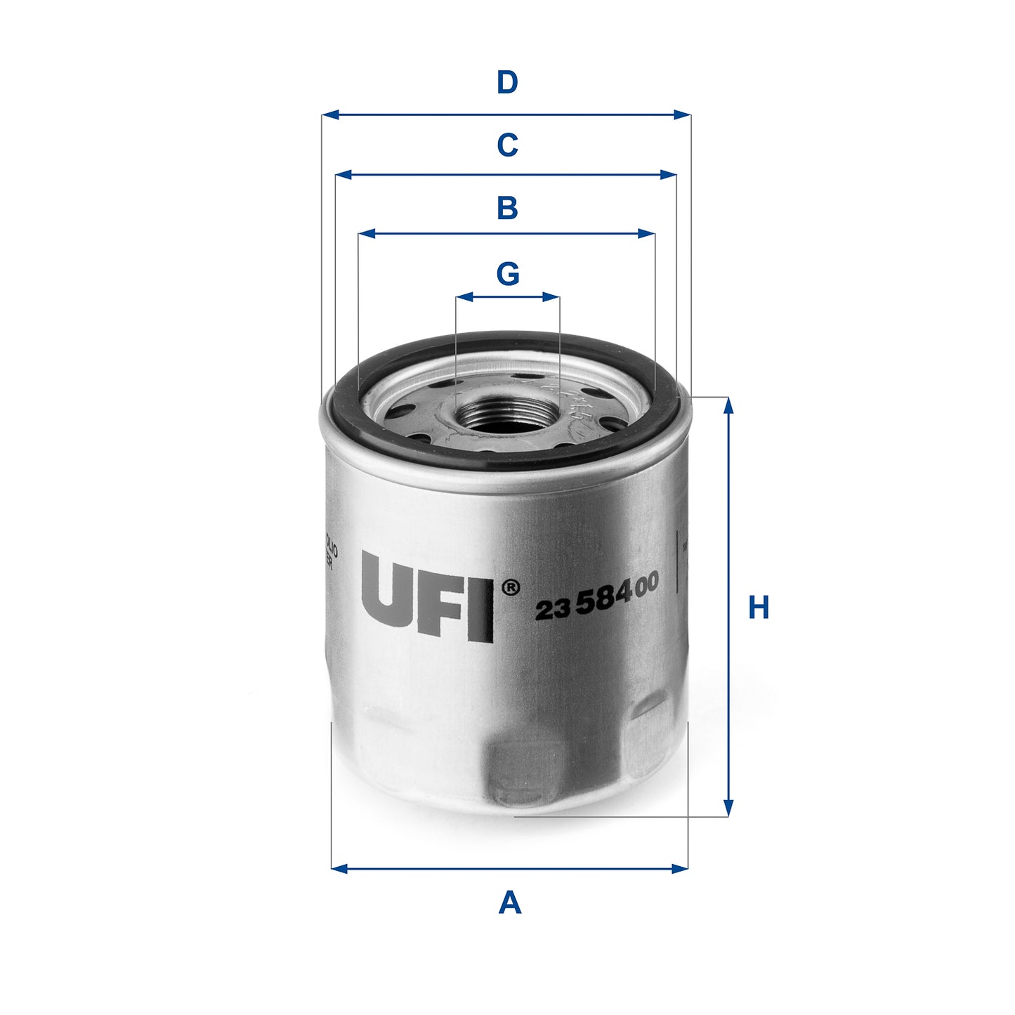 UFI Filters Oil Filter 23.584.00