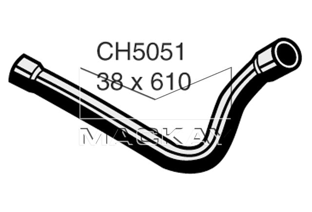 Mackay Bottom Radiator Hose CH5051