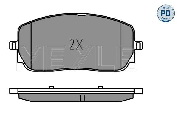 MEYLE Brake Pad Set 025 229 4419/PD