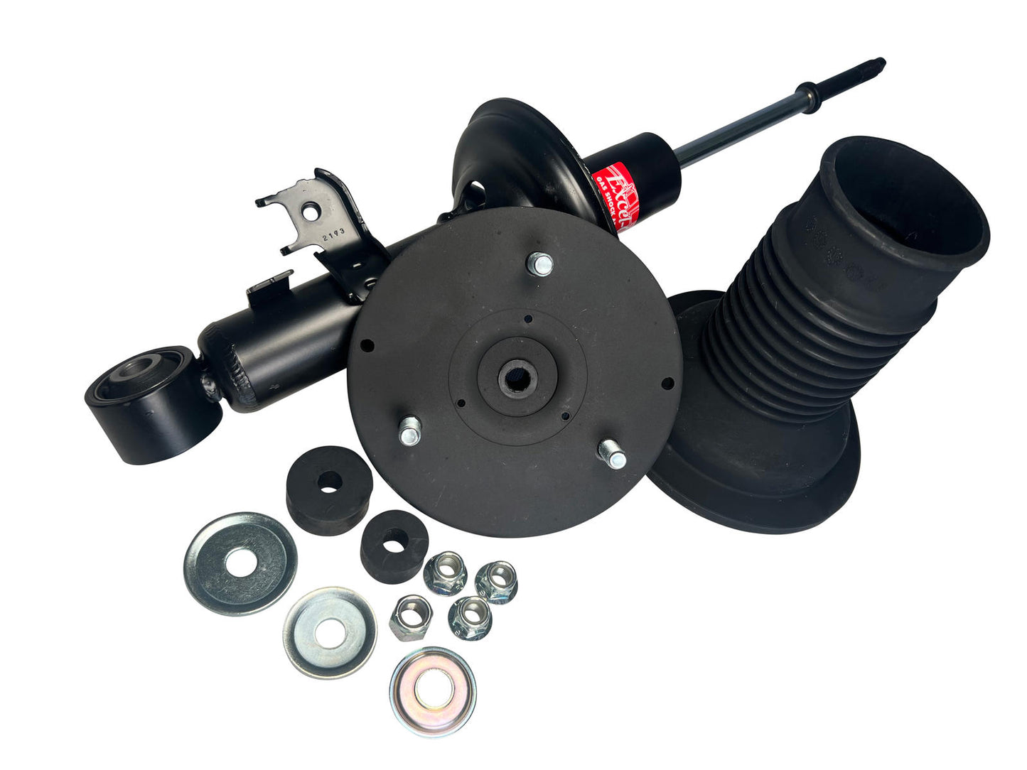 KYB Excel-G Suspension Strut Kit - Includes Strut, Strut Mount With Bearing, & Dust Boot 341398K