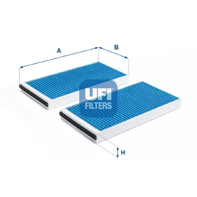 UFI Filters Cabin Air Filter 34.397.00