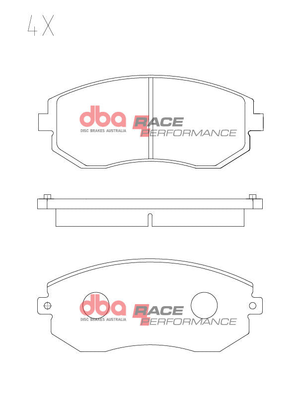 DBA Race Performance Brake Pad Set DB1491RP