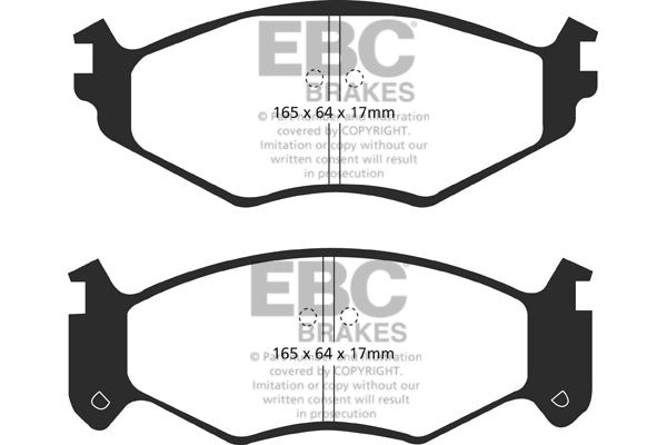EBC Brake Pad Set DP61250