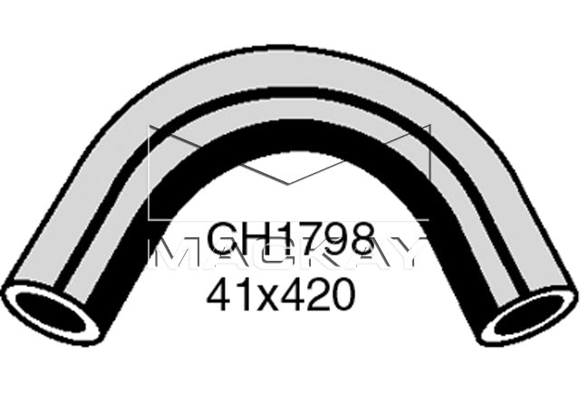 Mackay Bottom Radiator Hose CH1798