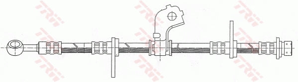 TRW Brake Hose PHD317