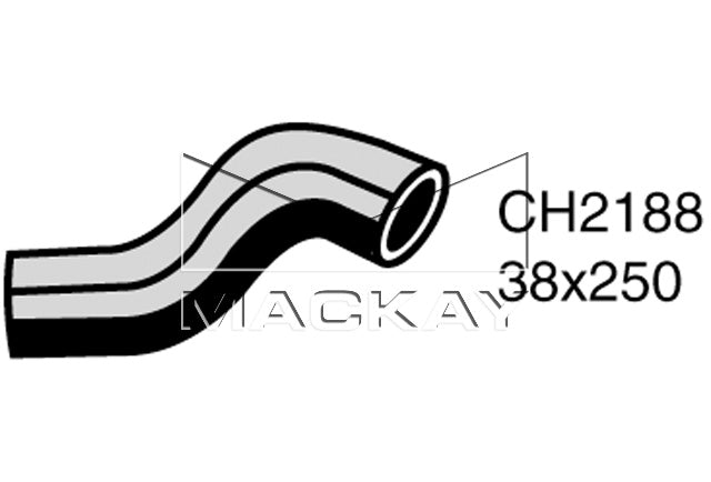 Mackay Top Radiator Hose CH2188