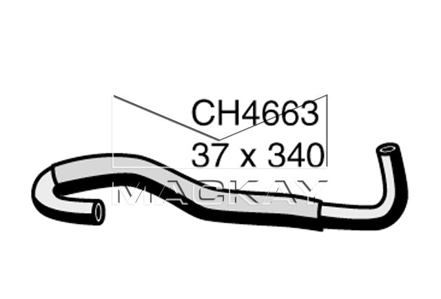 Mackay Bypass Heater Hose CH4663