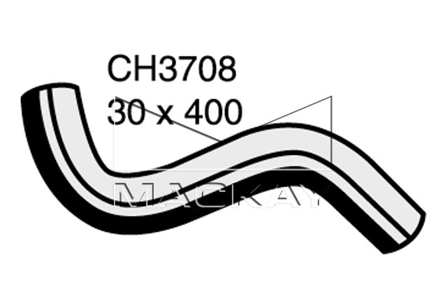 Mackay Top Radiator Hose CH3708
