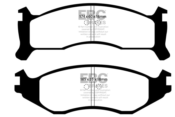 EBC Brake Pad Set DP61249