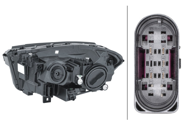 Hella Headlight 1LG 013 074-141