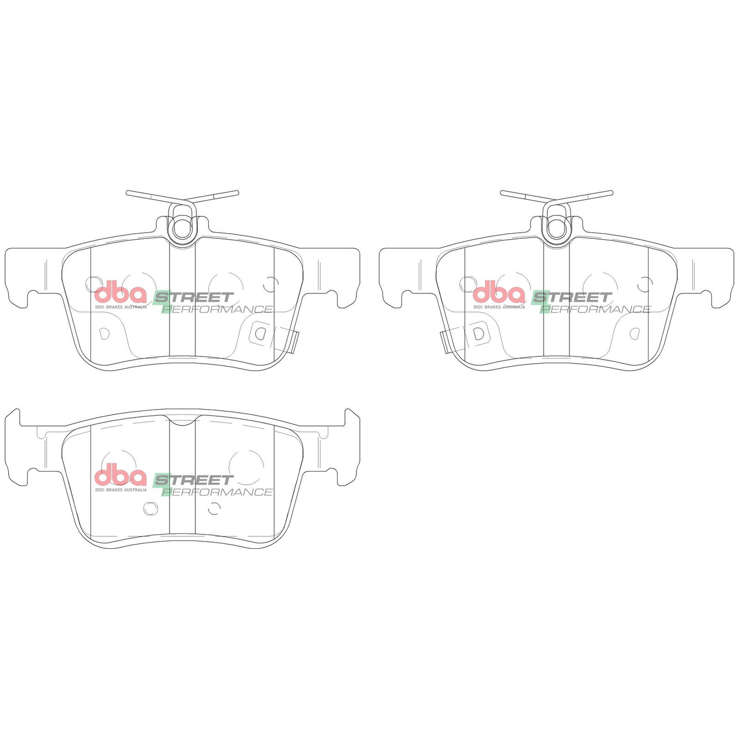 DBA SP Performance Brake Pad Set DB2429SP