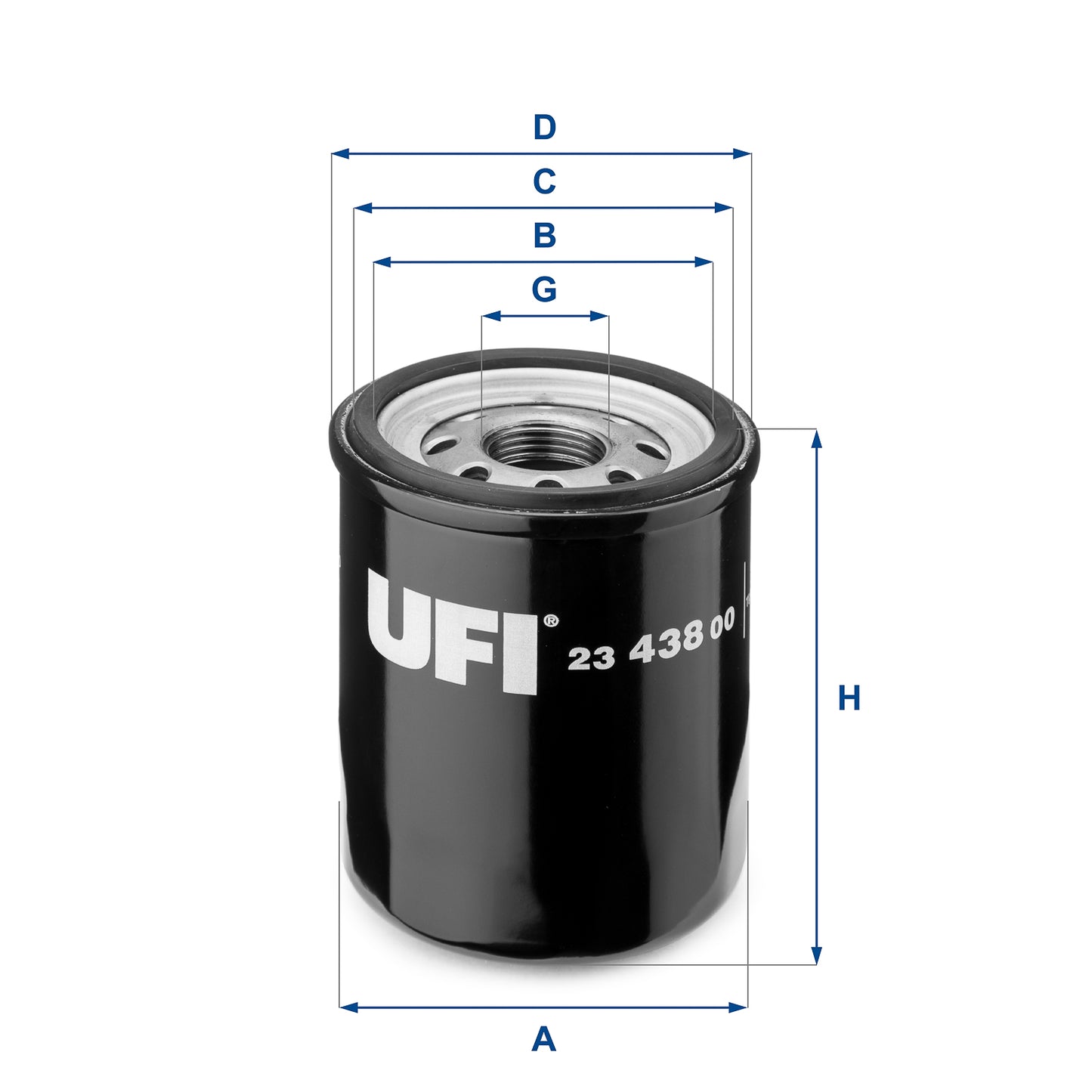 UFI Filters Oil Filter 23.438.00