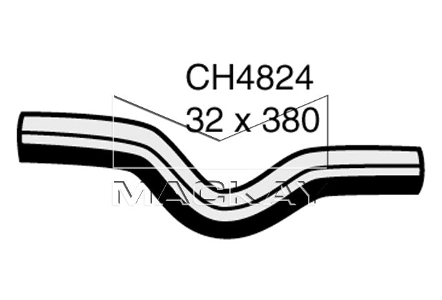 Mackay Top Radiator Hose CH4824