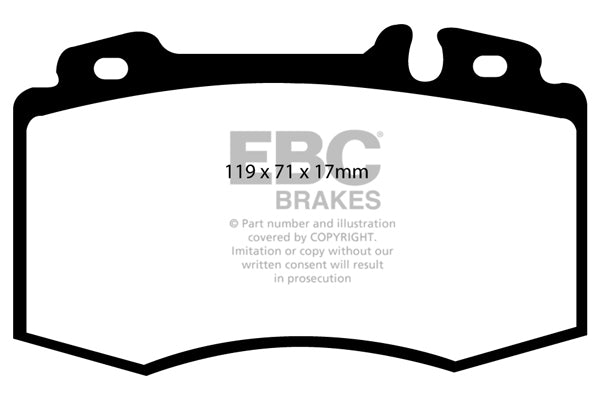EBC Brake Pad Set DP61363