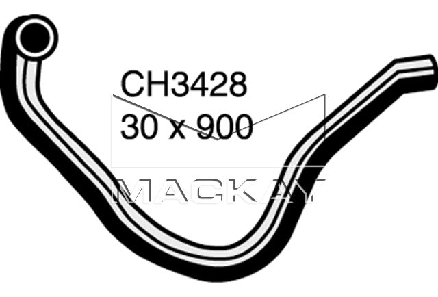Mackay Bottom Radiator Hose CH3428