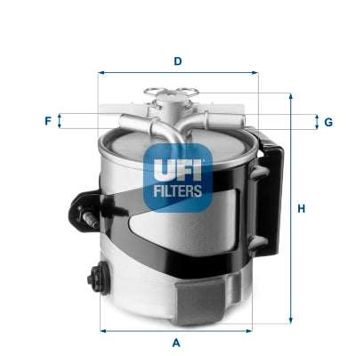 UFI Filters Fuel Filter 55.430.00