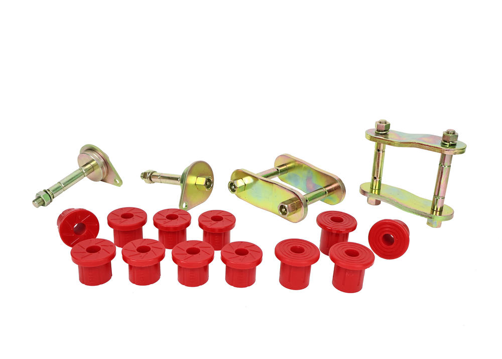 Nolathane Leaf Spring - Bushing and Greaseable Shackle/Pin Kit NEK37