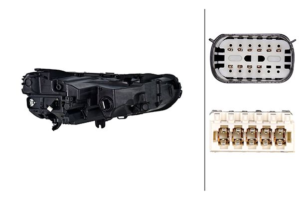 Hella Headlight 1LX 354 882-031