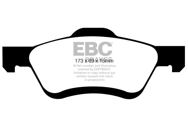 EBC Brake Pad Set DP61709