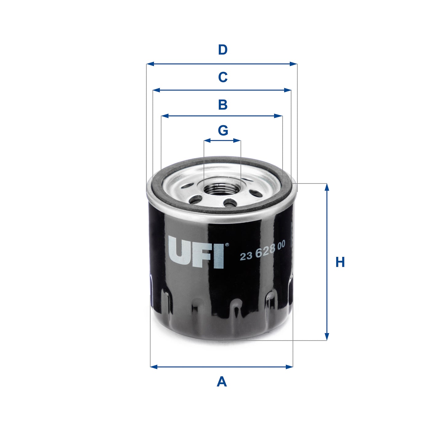 UFI Filters Oil Filter 23.628.00