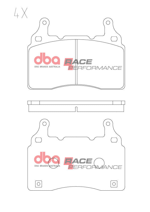 DBA Race Performance Brake Pad Set DB2358ARP