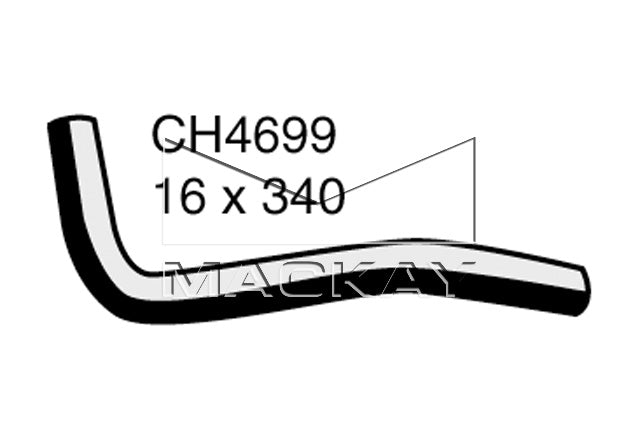Mackay Heater Hose CH4699
