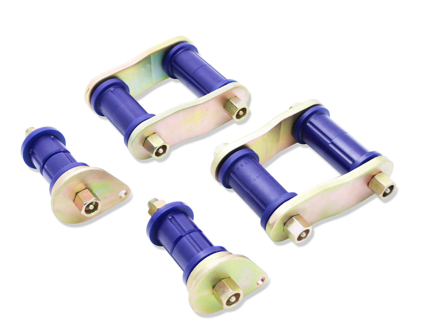 SuperPro Rear Greasable Shackle And Bushing Kit Fits Toyota KIT193SK