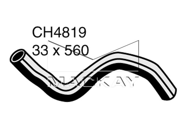 Mackay Top Radiator Hose CH4819