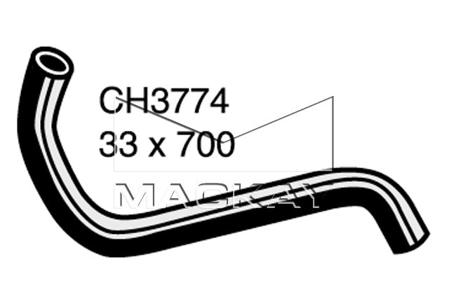 Mackay Bottom Radiator Hose CH3774