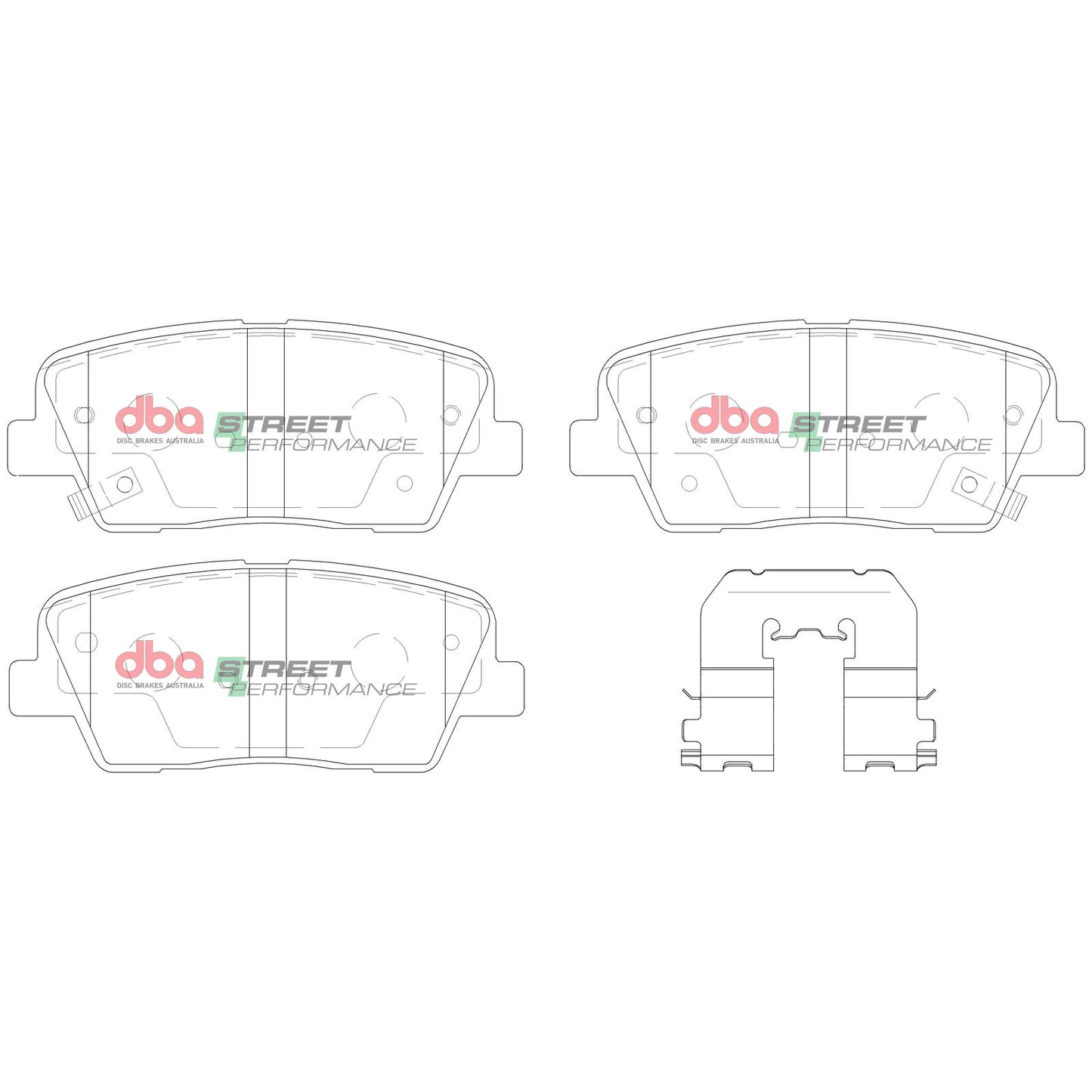 DBA SP Performance Brake Pad Set DB2178SP