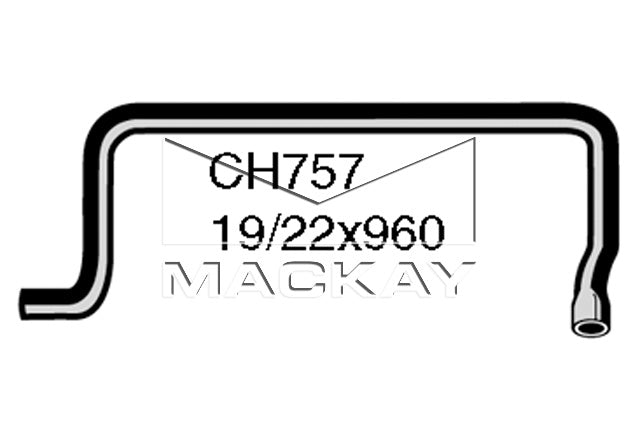 Mackay Heater Hose CH757