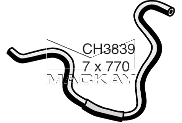 Mackay Bypass Heater Hose CH3839