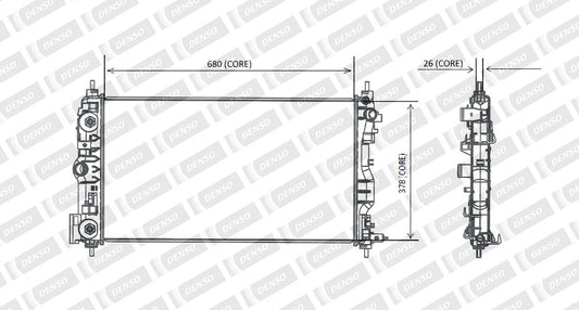 DENSO Radiator A221-A357