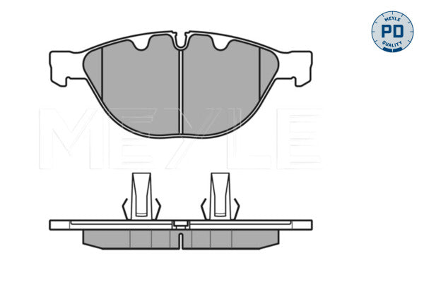 MEYLE Brake Pad Set 025 237 9120/PD