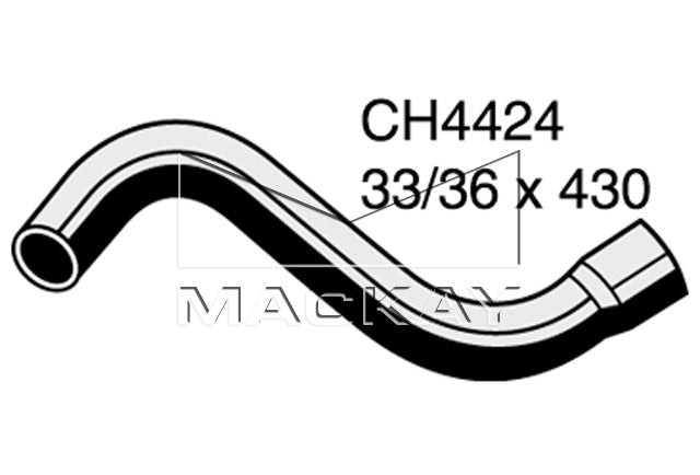 Mackay Top Radiator Hose CH4424